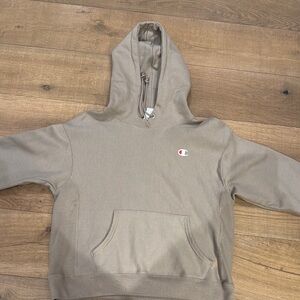 Champion Men's Beige Hoodie